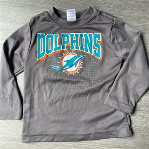Miami dolphins kids game shirt